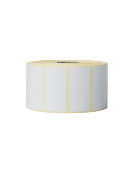 Brother BDE-1J026051-102 etichetta per stampante Bianco Etichetta per stampante autoadesiva