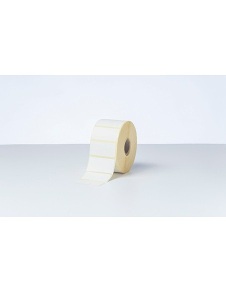 Brother BDE-1J026051-102 etichetta per stampante Bianco Etichetta per stampante autoadesiva