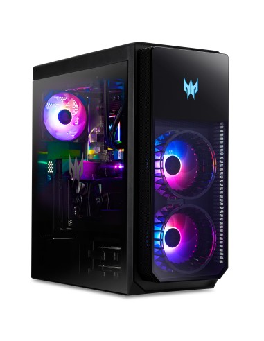 Acer Predator PO3-650 Desktop Intel® Core™ i7 i7-13700F 16 GB DDR5-SDRAM 1 TB SSD NVIDIA GeForce RTX 4060 Ti PC Nero