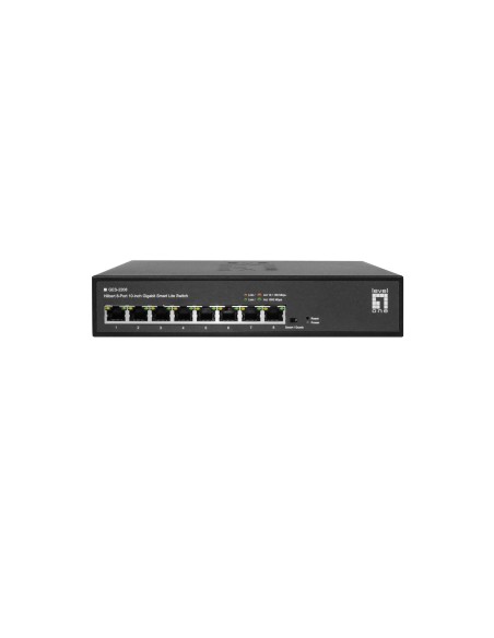 LevelOne GES-2208 switch di rete Gestito L2 Gigabit Ethernet (10 100 1000) Nero