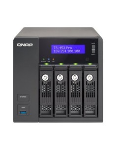 QNAP TS-453 Pro NAS Tower Collegamento ethernet LAN Nero