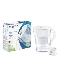 Brita Marella Caraffa filtrante 2,4 L Trasparente, Bianco