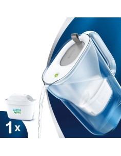 Brita 1051449 Filtraggio acqua Caraffa filtrante 2,4 L Trasparente, Bianco