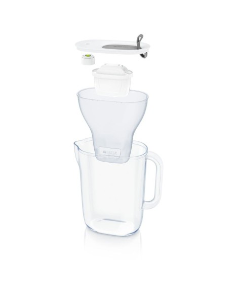 Brita 1051449 Filtraggio acqua Caraffa filtrante 2,4 L Trasparente, Bianco