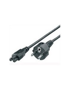 Equip 112150 cavo di alimentazione Nero 1,8 m Accoppiatore C5 CEE7 4