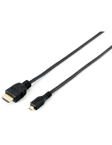 Equip 119308 cavo HDMI 2 m HDMI tipo A (Standard) HDMI tipo D (Micro) Nero