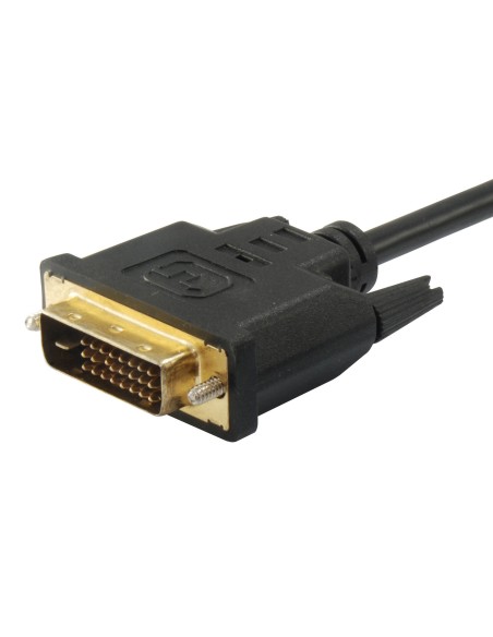 Equip 119322 cavo e adattatore video 2 m HDMI DVI-D Nero