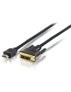 Equip 119329 cavo e adattatore video 10 m HDMI DVI-D Nero