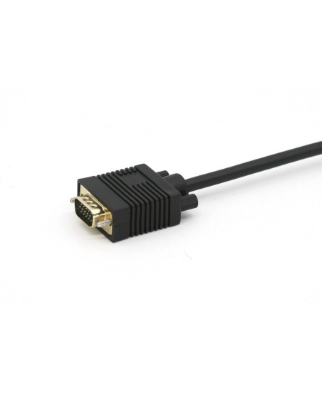 Equip 119338 cavo e adattatore video 2 m VGA (D-Sub) DisplayPort Nero