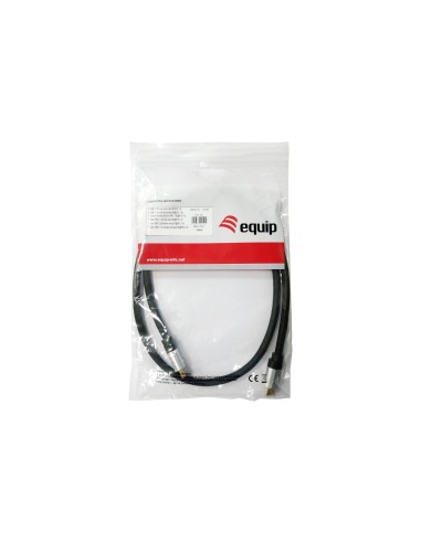 Equip 119383 cavo HDMI 5 m HDMI tipo A (Standard) Nero, Argento