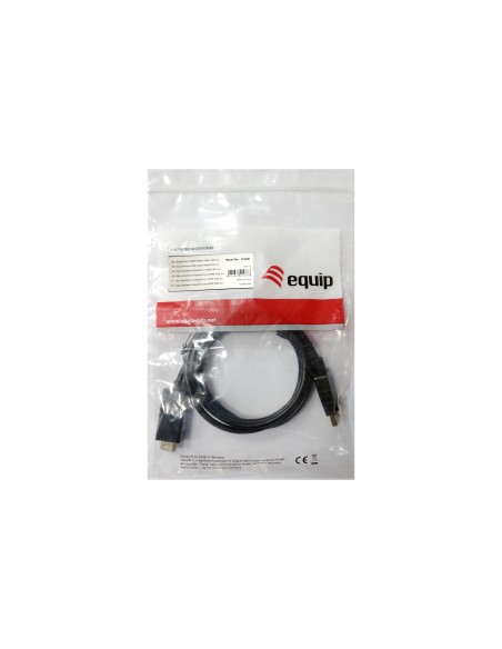 Equip 119390 cavo e adattatore video 2 m DisplayPort HDMI Nero
