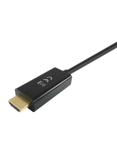 Equip 119391 cavo e adattatore video 3 m DisplayPort HDMI Nero
