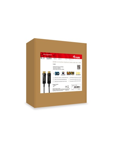 Equip 119430 cavo HDMI 30 m HDMI tipo A (Standard) Nero