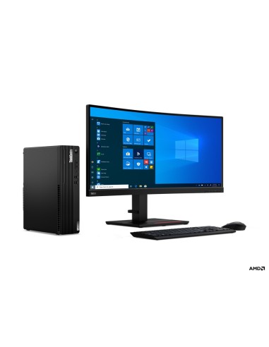 Lenovo ThinkCentre M75s AMD Ryzen™ 7 5700G 16 GB DDR4-SDRAM 512 GB SSD Windows 11 Pro SFF PC Nero