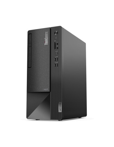 Lenovo ThinkCentre neo 50t Intel® Core™ i3 i3-12100 8 GB DDR4-SDRAM 256 GB SSD Windows 11 Pro Tower PC Nero, Grigio