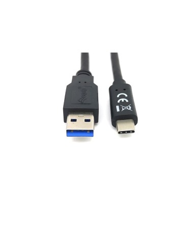 Equip 128344 cavo USB 2 m USB 3.2 Gen 1 (3.1 Gen 1) USB A USB C Nero