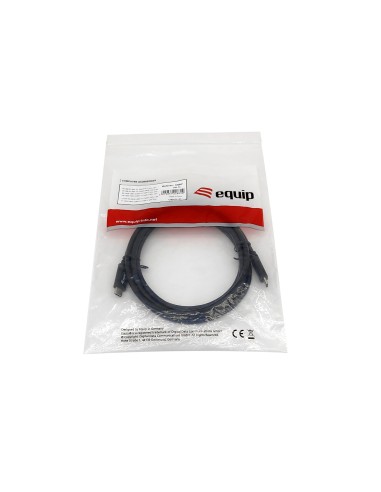 Equip 128346 cavo USB 1 m USB 3.2 Gen 1 (3.1 Gen 1) USB C Nero
