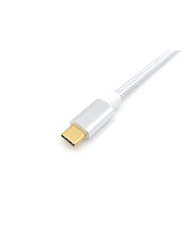 Equip 128355 cavo USB 0,5 m USB 3.2 Gen 2 (3.1 Gen 2) USB C Argento, Bianco