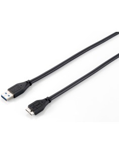 Equip 128397 cavo USB 1,8 m USB 3.2 Gen 1 (3.1 Gen 1) USB A Micro-USB B Nero