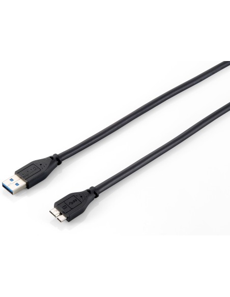 Equip 128397 cavo USB 1,8 m USB 3.2 Gen 1 (3.1 Gen 1) USB A Micro-USB B Nero