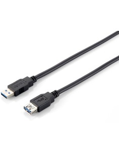 Equip 128399 cavo USB 3 m USB 3.2 Gen 1 (3.1 Gen 1) USB A Nero