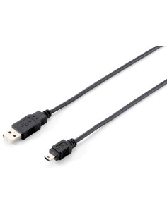 Equip 128521 cavo USB 1,8 m USB 2.0 USB A Mini-USB B Nero