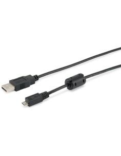 Equip 128551 cavo USB 1,8 m USB 2.0 USB A Micro-USB B Nero