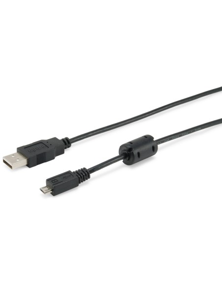 Equip 128551 cavo USB 1,8 m USB 2.0 USB A Micro-USB B Nero