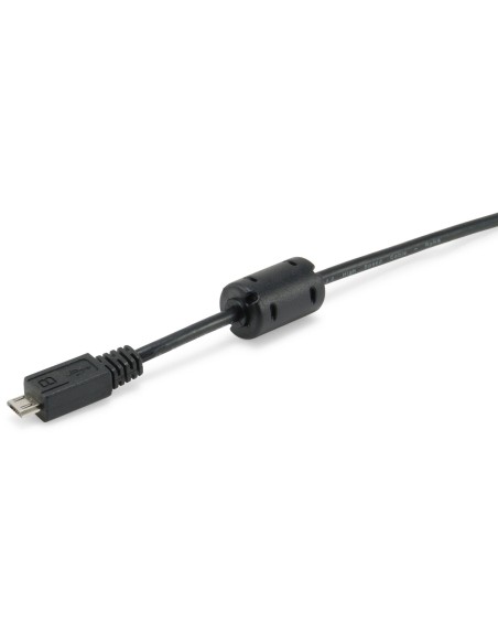 Equip 128551 cavo USB 1,8 m USB 2.0 USB A Micro-USB B Nero