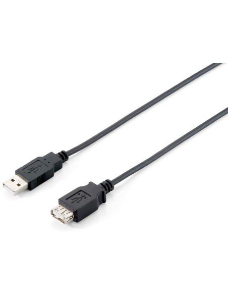 Equip 128852 cavo USB 5 m USB 2.0 USB A Nero