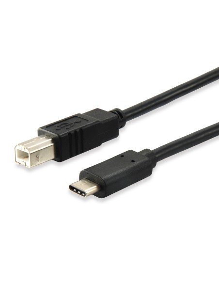 Equip 12888207 cavo USB 1 m USB 2.0 USB B USB C Nero