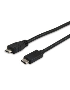Equip 12888407 cavo USB 1 m USB 2.0 Micro-USB B USB C Nero