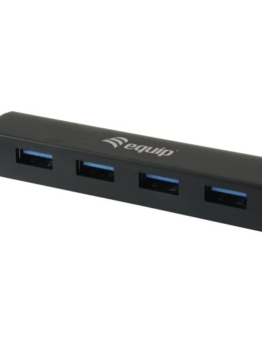 Equip 128953 hub di interfaccia USB 3.2 Gen 1 (3.1 Gen 1) Type-A 5000 Mbit s Nero