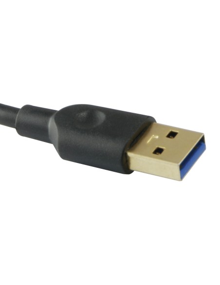 Equip 128953 hub di interfaccia USB 3.2 Gen 1 (3.1 Gen 1) Type-A 5000 Mbit s Nero