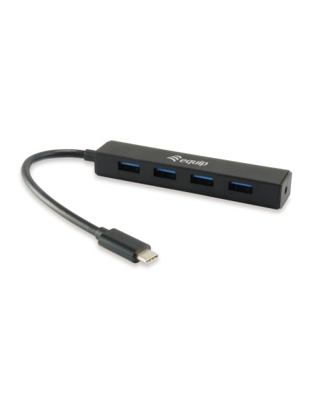 Equip 128954 hub di interfaccia USB 3.2 Gen 1 (3.1 Gen 1) Type-C 5000 Mbit s Nero