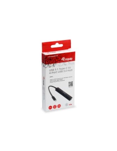 Equip 128954 hub di interfaccia USB 3.2 Gen 1 (3.1 Gen 1) Type-C 5000 Mbit s Nero 2