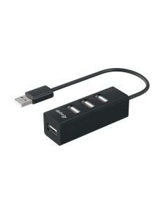Equip 128955 hub di interfaccia USB 2.0 480 Mbit s Nero
