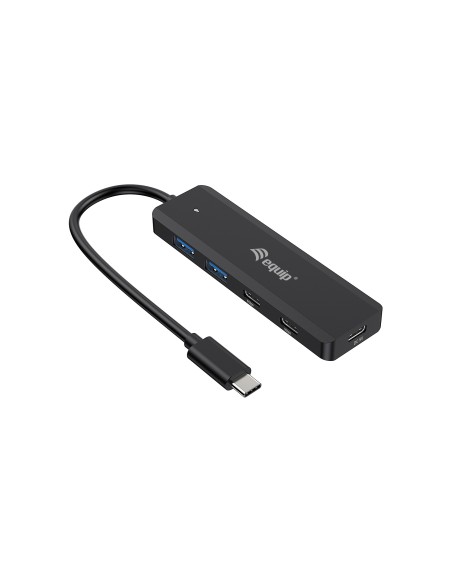 Equip 128964 hub di interfaccia USB 3.2 Gen 1 (3.1 Gen 1) Type-C 5000 Mbit s Nero