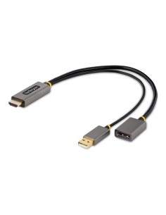 StarTech.com Cavo adattatore da HDMI a DisplayPort da 30 cm - Convertitore attivo da HDMI 2.0 a DP 1.2 da 4K 60Hz, HDR -