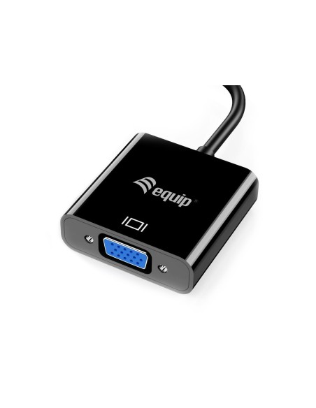 Equip 133384 adattatore grafico USB 1920 x 1080 Pixel Nero