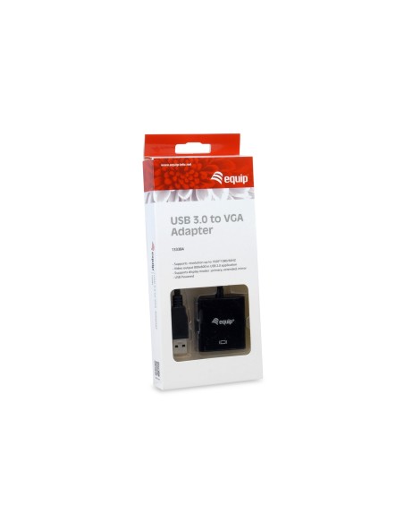 Equip 133384 adattatore grafico USB 1920 x 1080 Pixel Nero