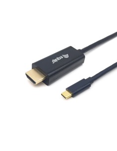 Equip 133411 cavo e adattatore video 1 m USB tipo-C HDMI tipo A (Standard) Nero