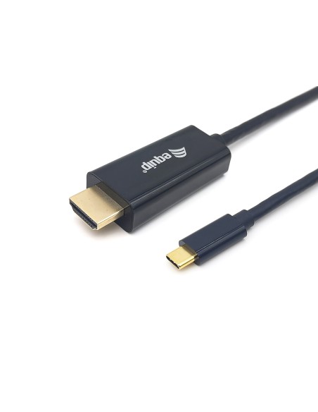 Equip 133412 cavo e adattatore video 2 m USB tipo-C HDMI tipo A (Standard) Nero