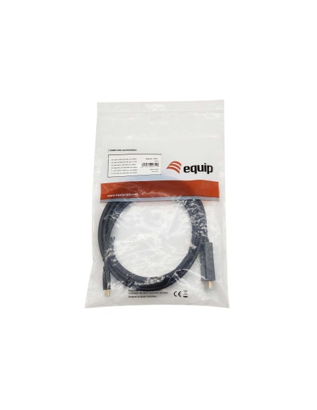 Equip 133413 cavo e adattatore video 3 m USB tipo-C HDMI tipo A (Standard) Nero