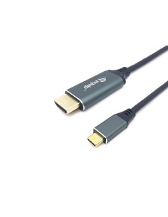Equip 133416 cavo e adattatore video 2 m USB tipo-C HDMI tipo A (Standard) Grigio, Nero