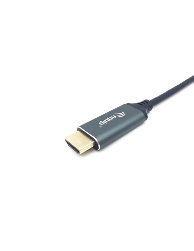 Equip 133416 cavo e adattatore video 2 m USB tipo-C HDMI tipo A (Standard) Grigio, Nero