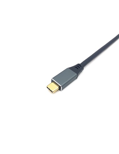 Equip 133416 cavo e adattatore video 2 m USB tipo-C HDMI tipo A (Standard) Grigio, Nero