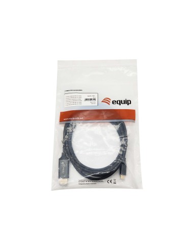 Equip 133417 cavo e adattatore video 3 m USB tipo-C HDMI tipo A (Standard) Grigio, Nero