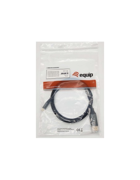Equip 133421 cavo e adattatore video 1 m USB tipo-C DisplayPort Grigio