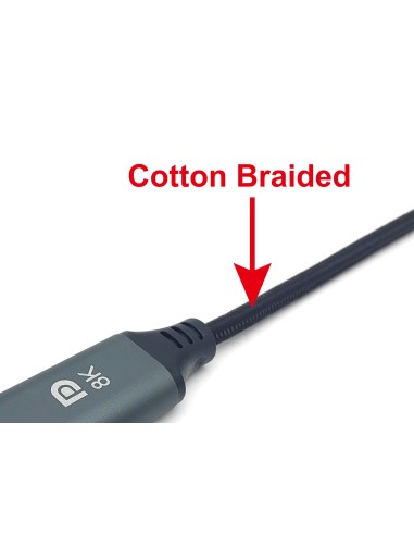 Equip 133423 cavo e adattatore video 3 m USB tipo-C DisplayPort Grigio